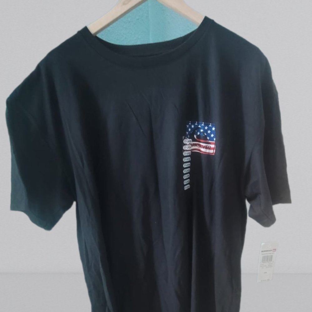 QUICKSILVER ARCHITECTURE TEE BLACK MEN XXL